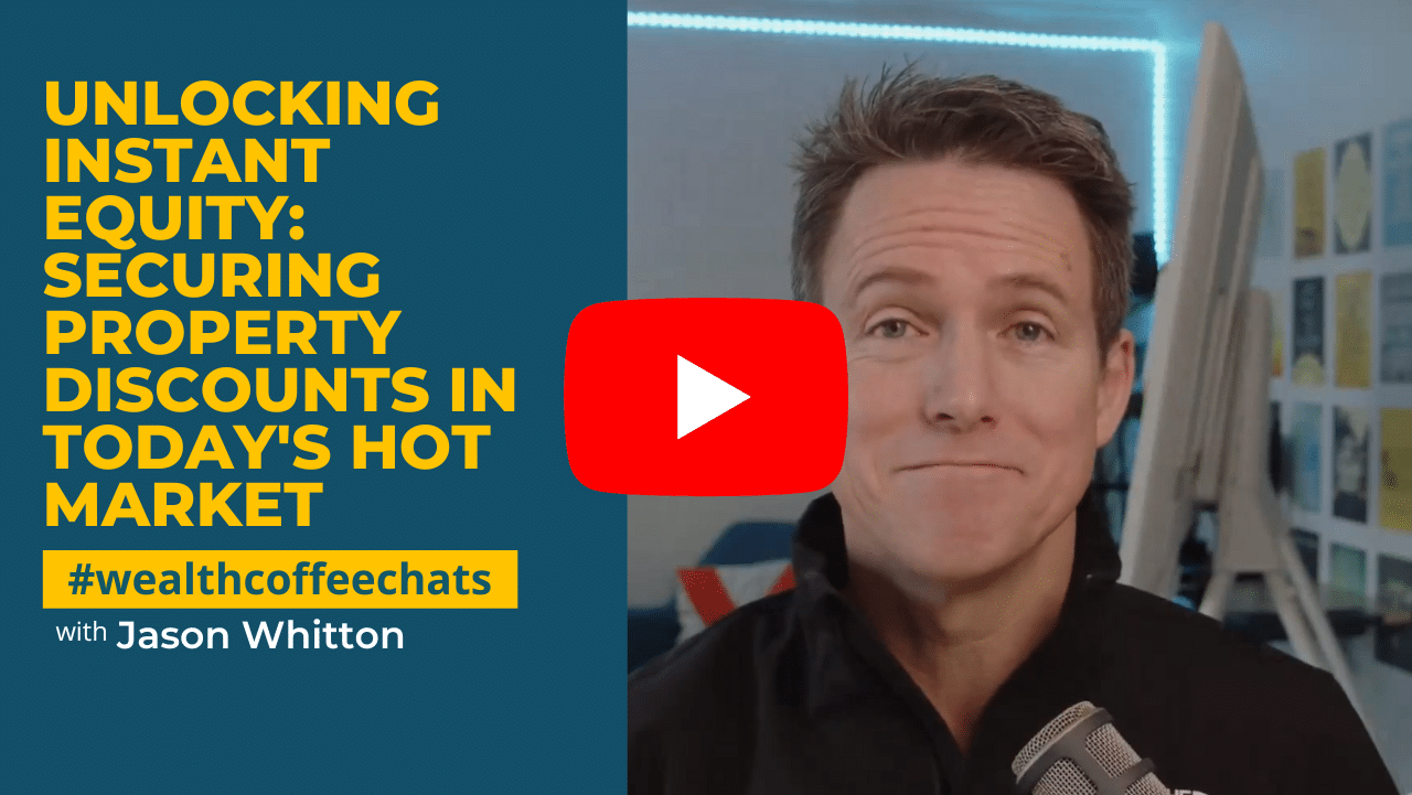 Wealth Coffee Chats - Unlocking Instant Equity: Securing Property Discounts in Today's Hot Market - July 20 Wealth Coffee Chats podcast thumbnail image