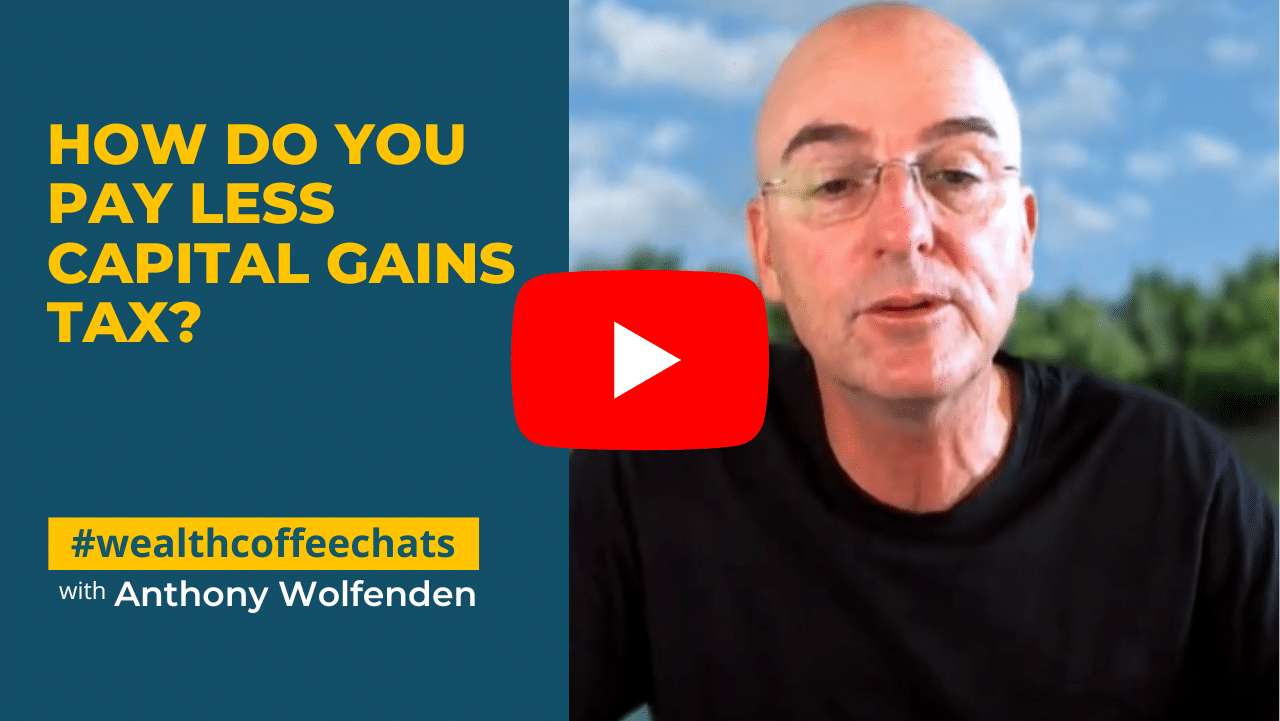 WCC - How do you pay less capital gains tax?